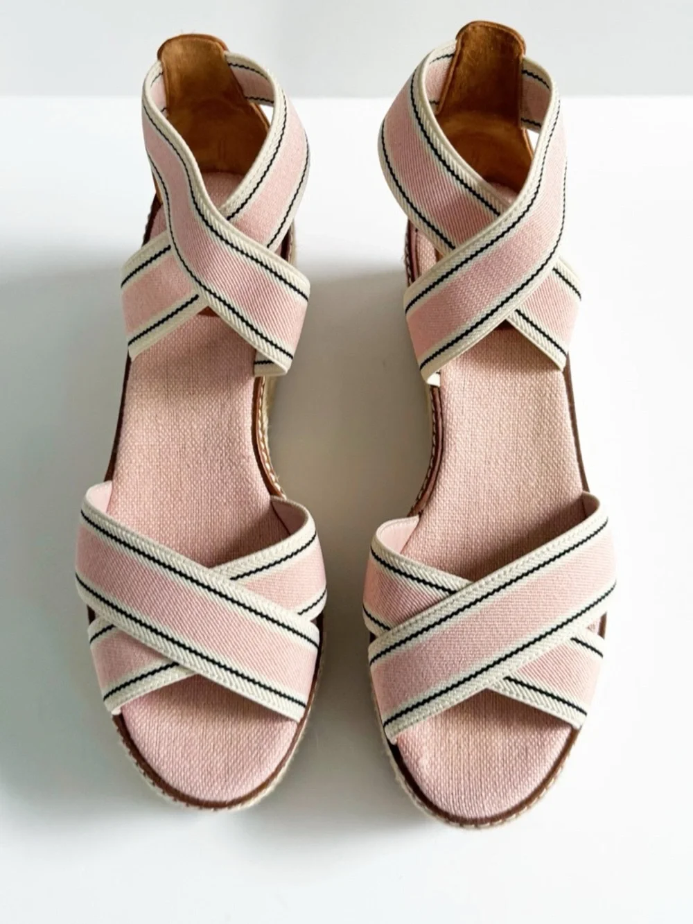TORY BURCH Frieda Espadrille Platform Wedge Sandal | 7.5